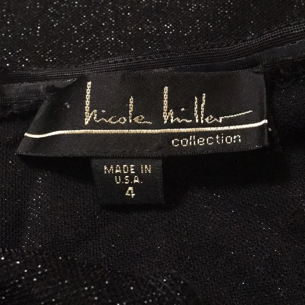 Nicole Miller Black Dress - Picture 8 of 8